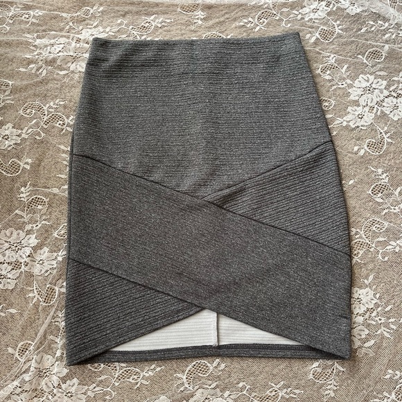 Joe B Dresses & Skirts - Gray Mini Pencil Skirt